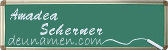 Amadea Scherner Visitenkarte